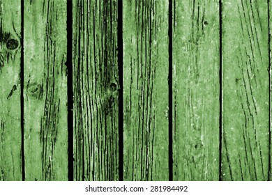 Vector old wooden background