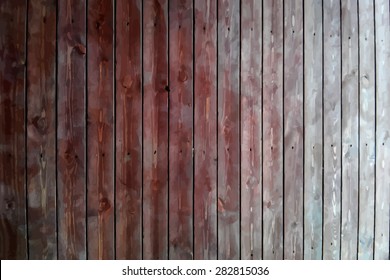 Vector old wooden background
