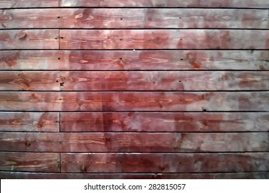 Vector old wooden background