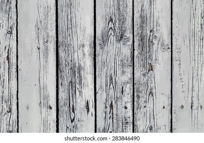 Vector old wooden painted background