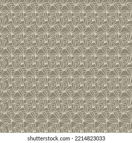 Vector olive green leaves seamless pattern. Perfect for scrapbooking, card making, wall paper, and fabric projects. 