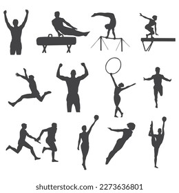 vector Olympic sports icons and Symbols