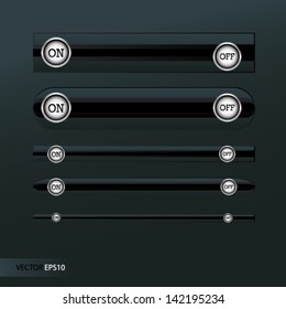 Vector on off button