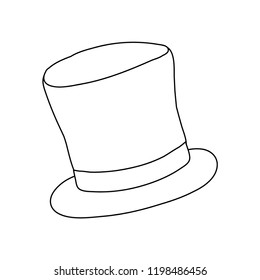 vector, on a white background, cylinder sketch, lines