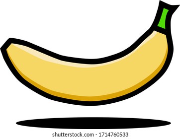 vectorial uno bananos completos maduros