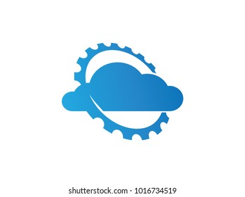 vector online cloud storage logo design for web logo, application logo, icons, brand identity and more