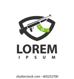 Vector online game emblem