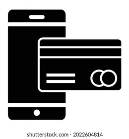  Vector Online Payments Glyph Icon Design
