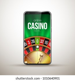 Vector Online Poker casino banner with a mobile Samsung Galaxy S8 S9?, chips playing cards and dice. Luxury Banner Jackpot Online Casino. New model Smartphone advertising poster Samsung Galaxy S8 S9