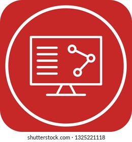 Vector Online Share Icon
