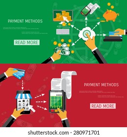 Vector online shopping concept illustration. Web shop. Internet store. E-commerce and internet banking.