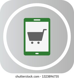  Vector Online Shopping Icon	
