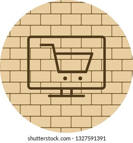  Vector Online Shopping Icon