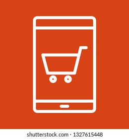  Vector Online Shopping Icon	