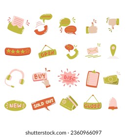Vector of online shopping Illustration 