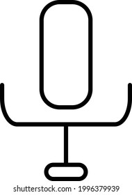 Video-on-line-Sprachnachrichten-Mikrofon-Tonaufzeichnungs-Studiosymbol