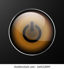 Vector on/off switch icon background