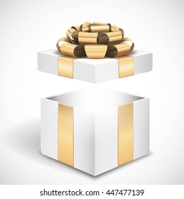 Vector Open Gift Box