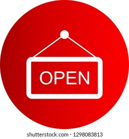  Vector open icon
