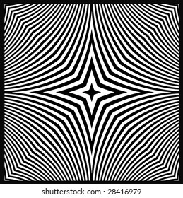 vector - optical art view