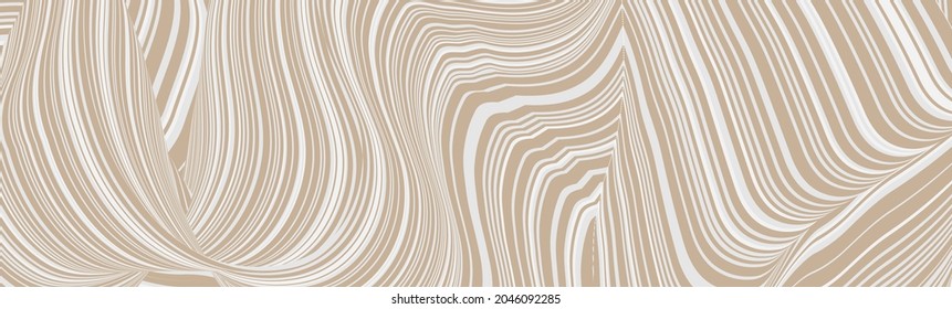 Vector optical illusion. Color twisted stripes abstract background. Striped pattern.