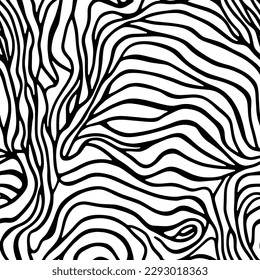Vector Optical Illusion Seamless Patterns. Mesmerizing vector optical illusions with black and white seamless patterns. Use geometric shapes and designs to create illusions in your projects.