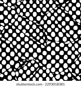 Vector Optical Illusion Seamless Patterns. Mesmerizing vector optical illusions with black and white seamless patterns. Use geometric shapes and designs to create illusions in your projects.
