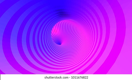 vector optical illusion, twisted abstraction, background of colored triangles