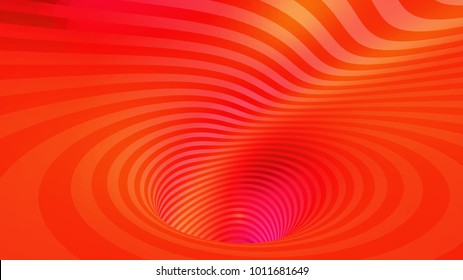 vector optical illusion, twisted abstraction, background of colored triangles