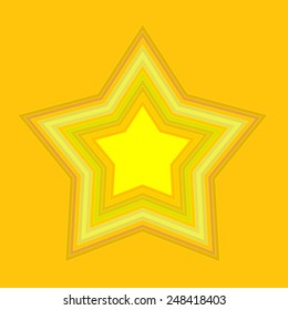 Vector optical illusion and vibration graphic. Print