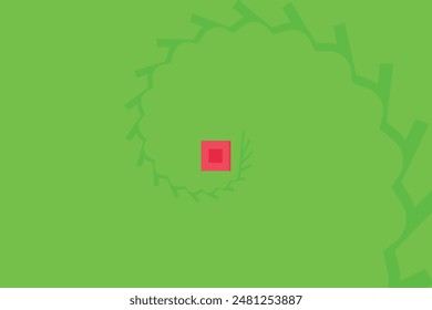 vector optical illusion wallpaper or background
