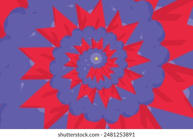 vector optical illusion wallpaper or background