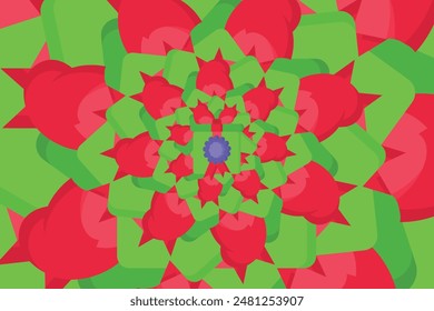 vector optical illusion wallpaper or background