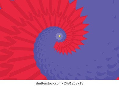 vector optical illusion wallpaper or background