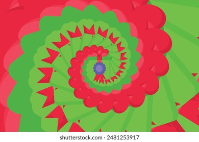 vector optical illusion wallpaper or background