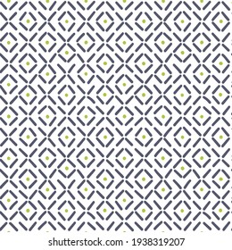 Vector optical seamless pattern. Hand draw, stock illustration.