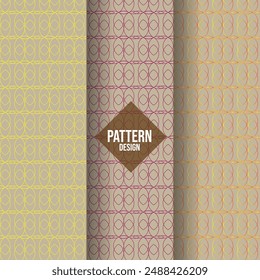 Vector orange aboriginal doodle pattern