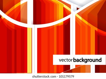 Vector orange background