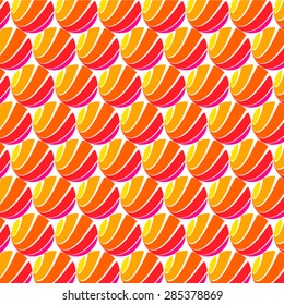 Vector orange Background. Mosaic