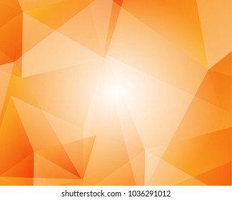 vector Orange background overlap.