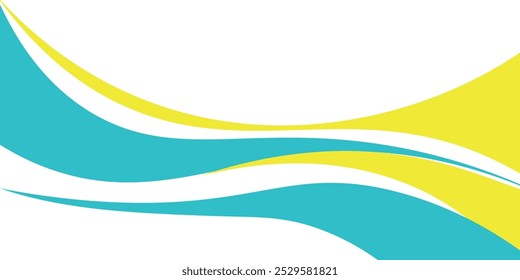 Elemento de curva de plano de fundo da linha laranja vetorial com espaço em branco para design de texto e mensagem, camadas sobrepostas, vetor