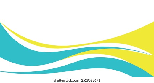 Vector orange line background curve element with white space for text and message design, overlapping layers, vector