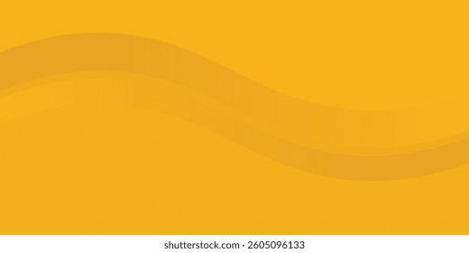 Vector orange line background curve element with white space for text and message design, overlapping layers, modern vector eps10.
