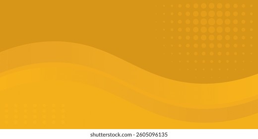 Vector orange line background curve element with white space for text and message design, overlapping layers, modern vector eps10.