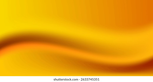 Elemento de curva de fondo de línea naranja de Vector con espacio en blanco para el diseño de texto y mensajes, capas superpuestas, Vector.