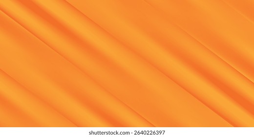 Vector orange line background curve element with white space for text and message design, overlapping layers, vector