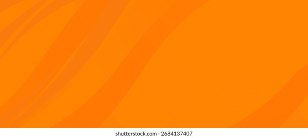 Elemento de curva de fondo de línea naranja de Vector con espacio en blanco para diseño de texto y mensajes, capas superpuestas, Vector moderno elegante.Eps10 