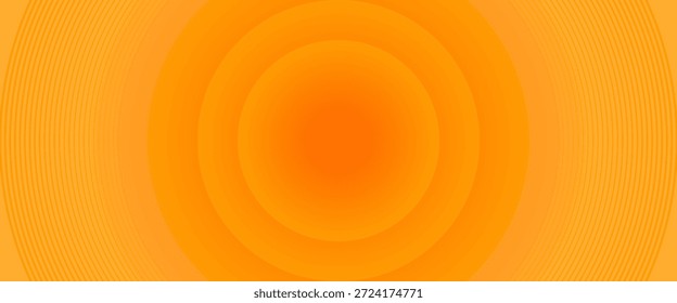 Vector orange line background curve element with white space for text and message design, overlapping layers, vector