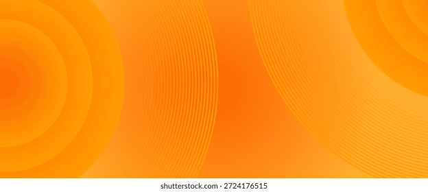 Vector orange line background curve element with white space for text and message design, overlapping layers, vector