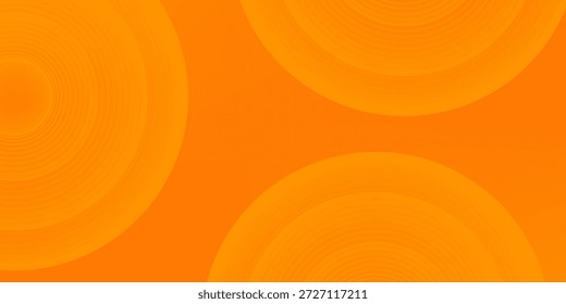 Elemento de curva de plano de fundo da linha laranja vetorial com espaço em branco para design de texto e mensagem, camadas sobrepostas, vetor